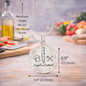 Loyal & Lethal Knife Circle Necklace – Minimalist Culinary Pendant Gift for Foodies & Chefs