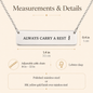 Always Carry a Rest Bar Necklace for Music Teachers & Musicians | Quinnlyn & Co.