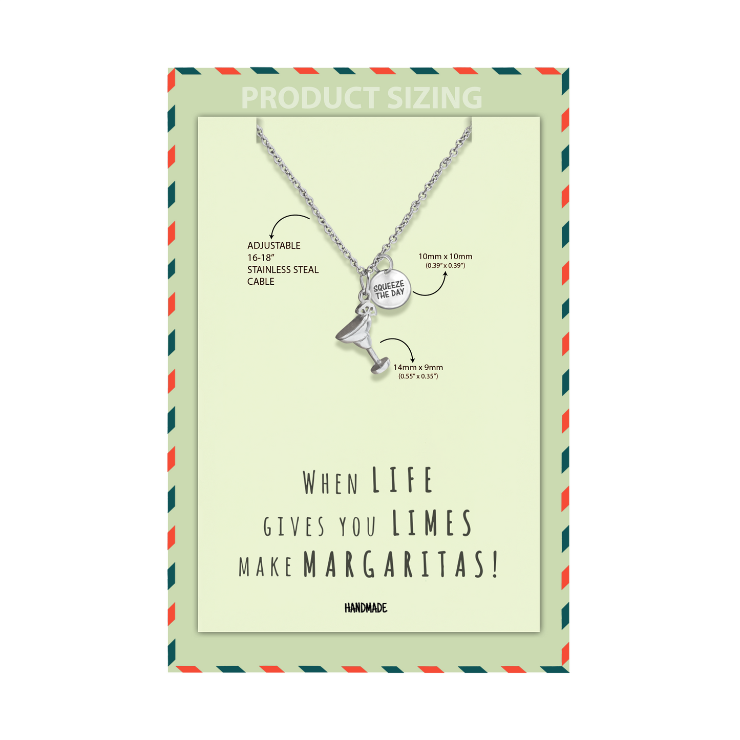 Donna Funny Birthday Cards, Margarita Jewelry Get Well Cards
