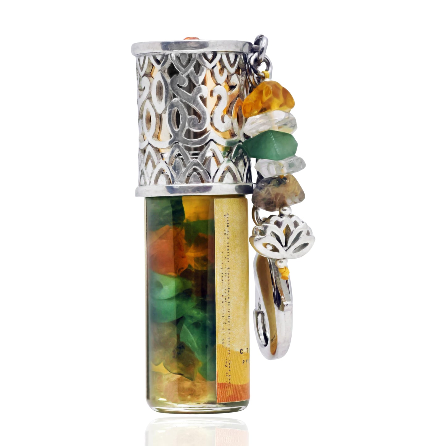 Scentual Stones Collection by Samahdee: Beaded Bracelets with Amethyst, Rose Quartz, Citrine & Organic Essential Oils for Tranquility, Love, and Prosperity - Aromatherapy Diffuser Jewelry for Men & Women