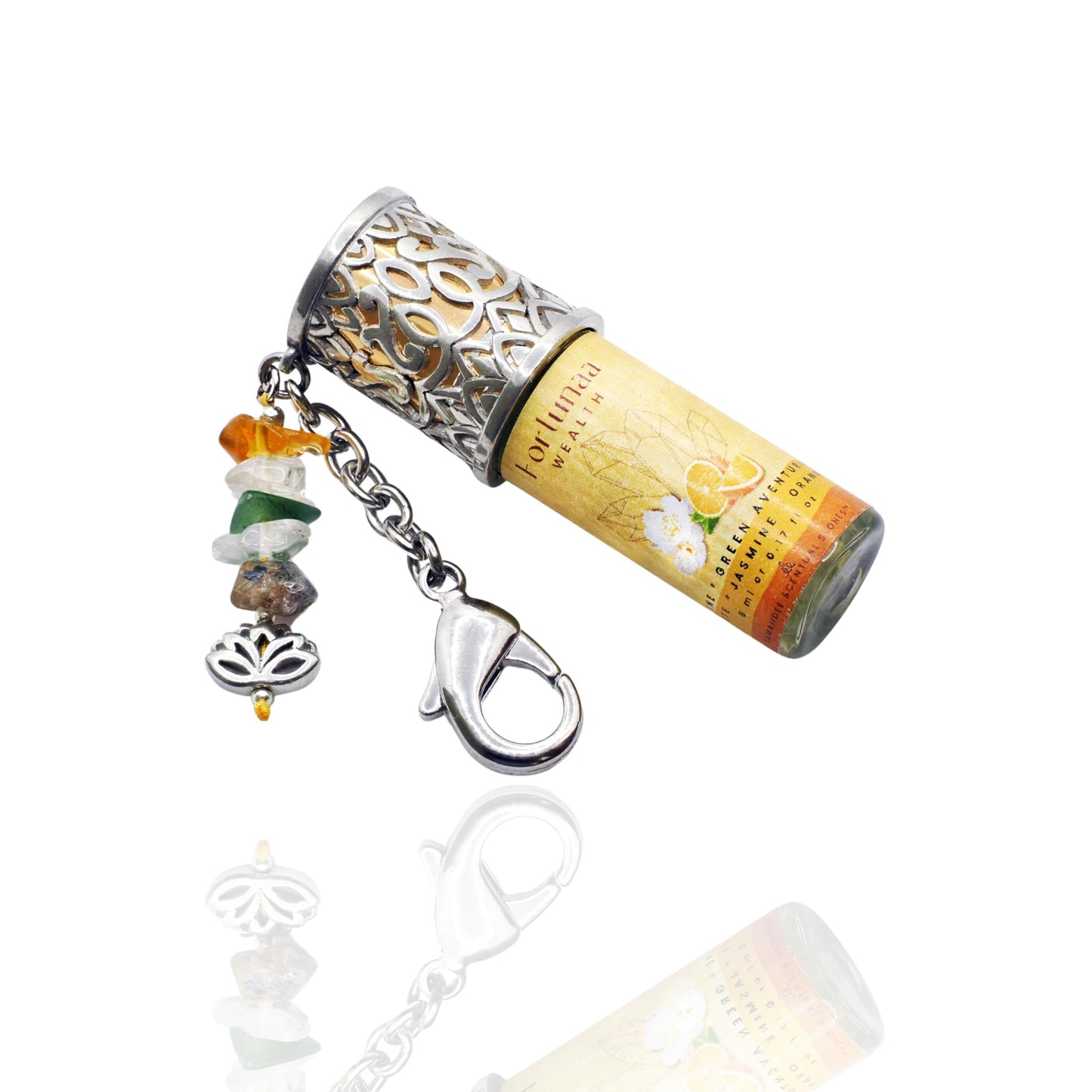 Scentual Stones Collection by Samahdee: Beaded Bracelets with Amethyst, Rose Quartz, Citrine & Organic Essential Oils for Tranquility, Love, and Prosperity - Aromatherapy Diffuser Jewelry for Men & Women