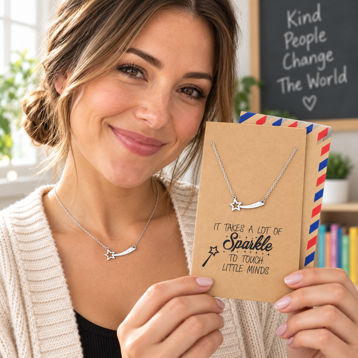 Courtney Teacher Quotes Gifts Star Jewelry and Thank You Cards