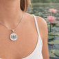 Lotus Om Necklace – Mindfulness & Renewal Yogi Pendant