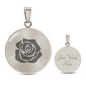 Rose Necklace Gift – Romantic Floral Pendant