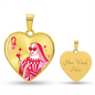 All Hearts. No Drama. Love Queen Heart Necklace – Bold Valentine's Gift for Confident Love & Self-Worth