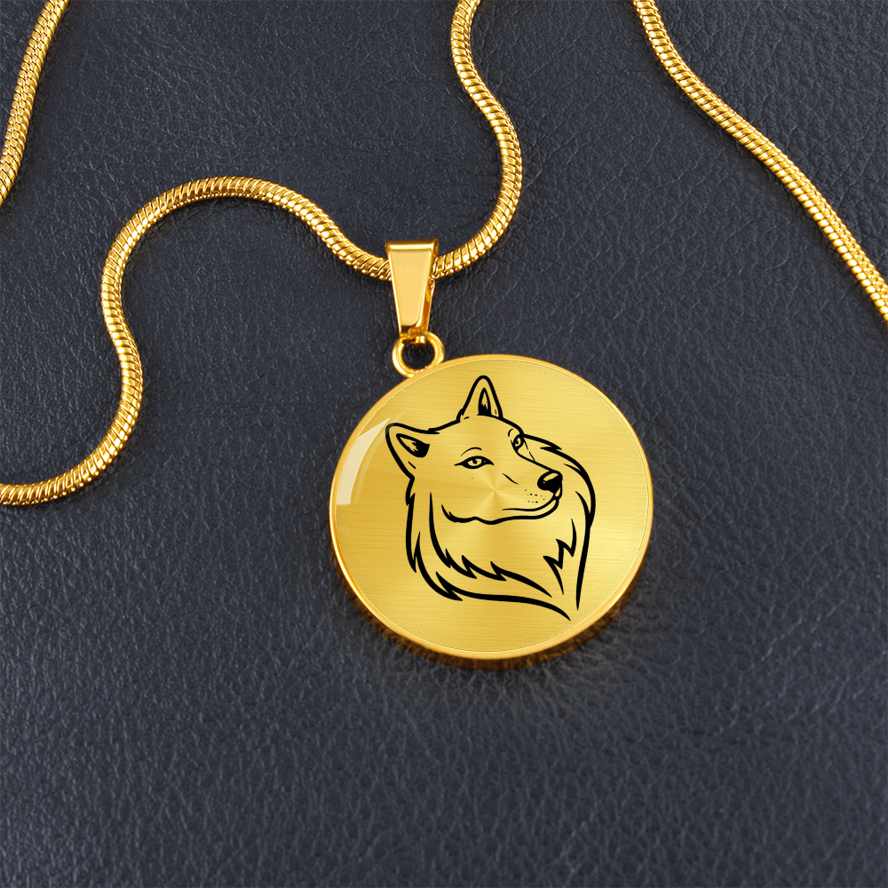 Spirit of the Wolf Necklace – Strength, Protection & Wild Wisdom Pendant