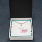 Love Never Fails - Women's Inspirational Cross Necklace – 1 Corinthians 13:4–8 Faith & Grace Gift