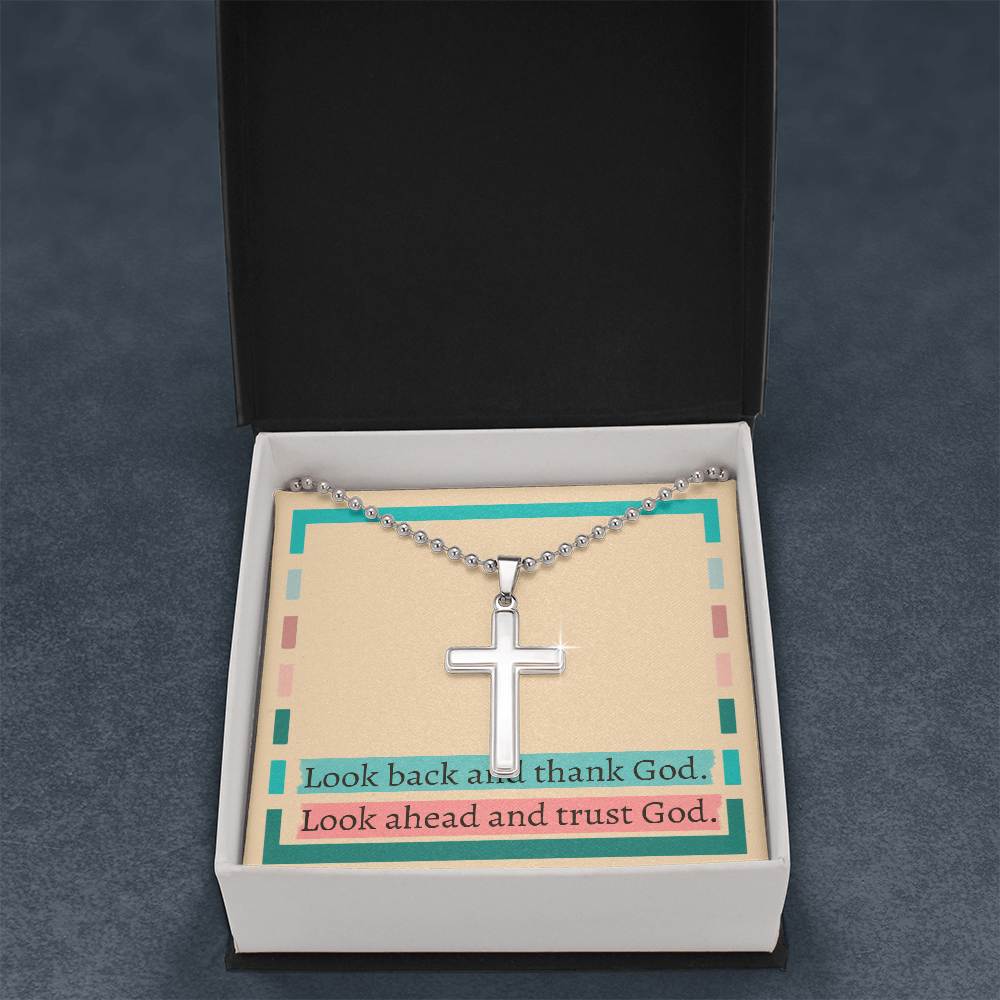 Faith and courage jewelry gift for men and women