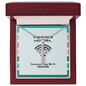 Conéctate con Dios – “WiFi Password: PRAYER” Artisan-Crafted Cross Necklace | Faith & Connection Jewelry Gift