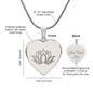 Lotus Necklace – Fresh Start Jewelry for New Beginnings | Meaningful Gift for Strength, Renewal & Transformation