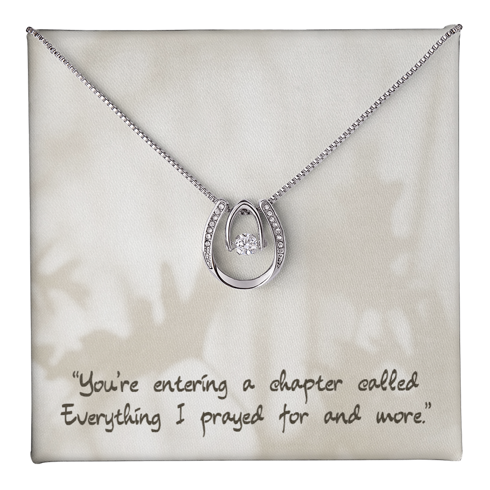 “Everything I Prayed For” – Lucky In Love Necklace