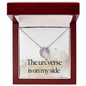 The Universe Is on My Side: Lucky in Love Necklace – A Symbol of Faith and Alignment