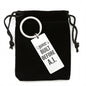 Nurse Appreciation Gift for Her | Built Before A.I. | Engraved Rectangle Keychain for Nurses