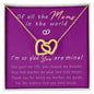 Quan Jewelry Lovina Heart-to-Heart: Mother's Love Necklace