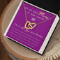 Quan Jewelry Lovina Heart-to-Heart: Mother's Love Necklace