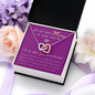 Quan Jewelry Lovina Heart-to-Heart: Mother's Love Necklace