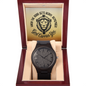 Christian Wooden Watch – “God Carries You” Lion & Cross Design | Faith Gift for Men, Husband, Dad