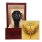 Stand Firm: Men’s Openwork Watch – God Strengthens You for Every Battle