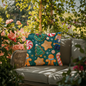UV-resistant Christmas pillow for outdoor décor