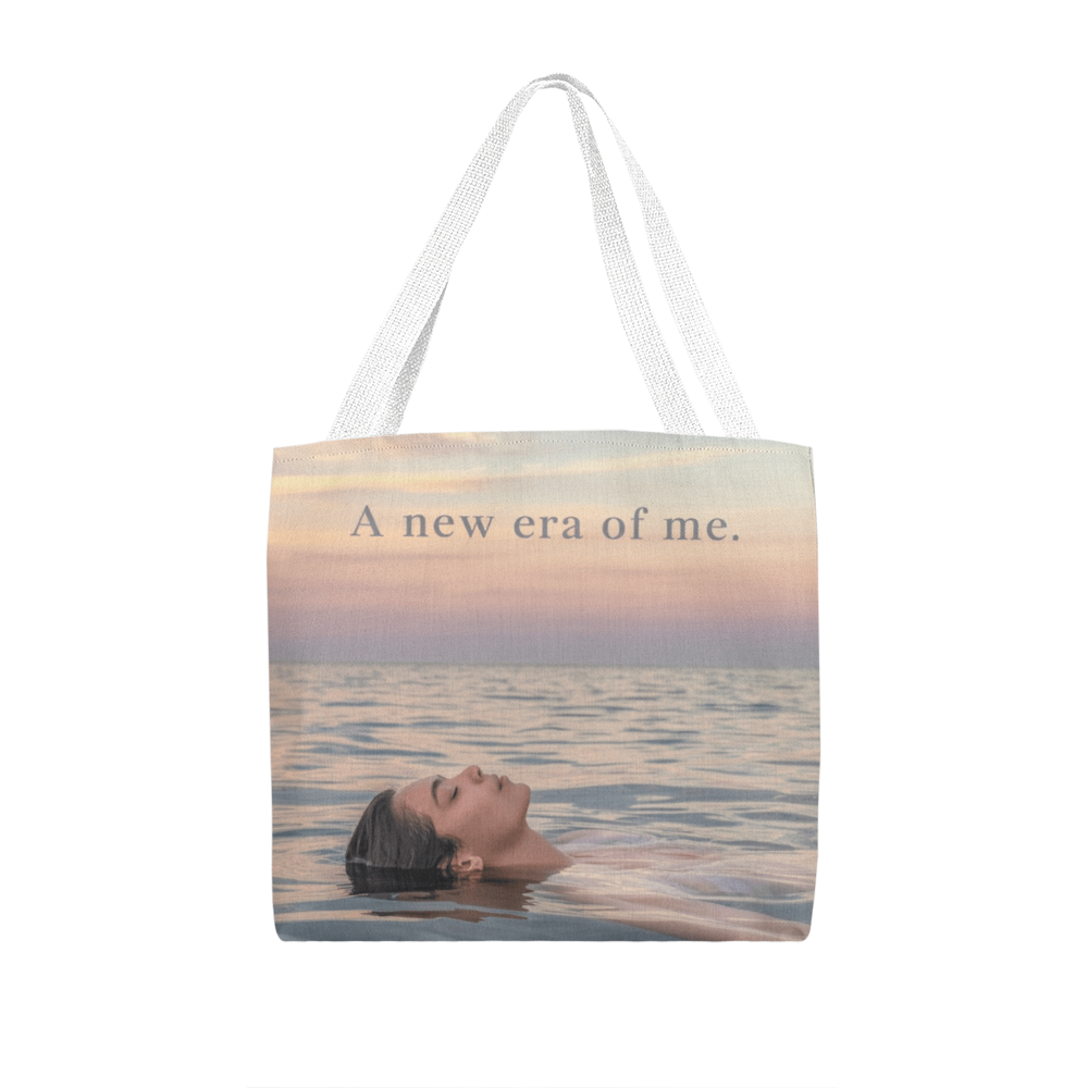 A New Era of Me Quote Tote Bag Self Love Growth Empowerment Classic Canvas Tote