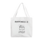 Double-sided print tote for sentimental moms