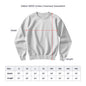Cozy holiday crewneck sweatshirt in white