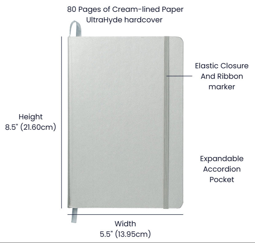 Hardcover motivation notebook gift for entrepreneurs and dreamers