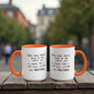 God’s Still Writing Your Love Story - Inspirational Single Life Mug, Faith-Based Two-Tone Ceramic Coffee Cup (11oz & 15oz)