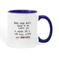Cozy faith mug displayed beside journal and Bible