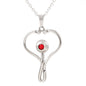 Gift for nurses with red crystal