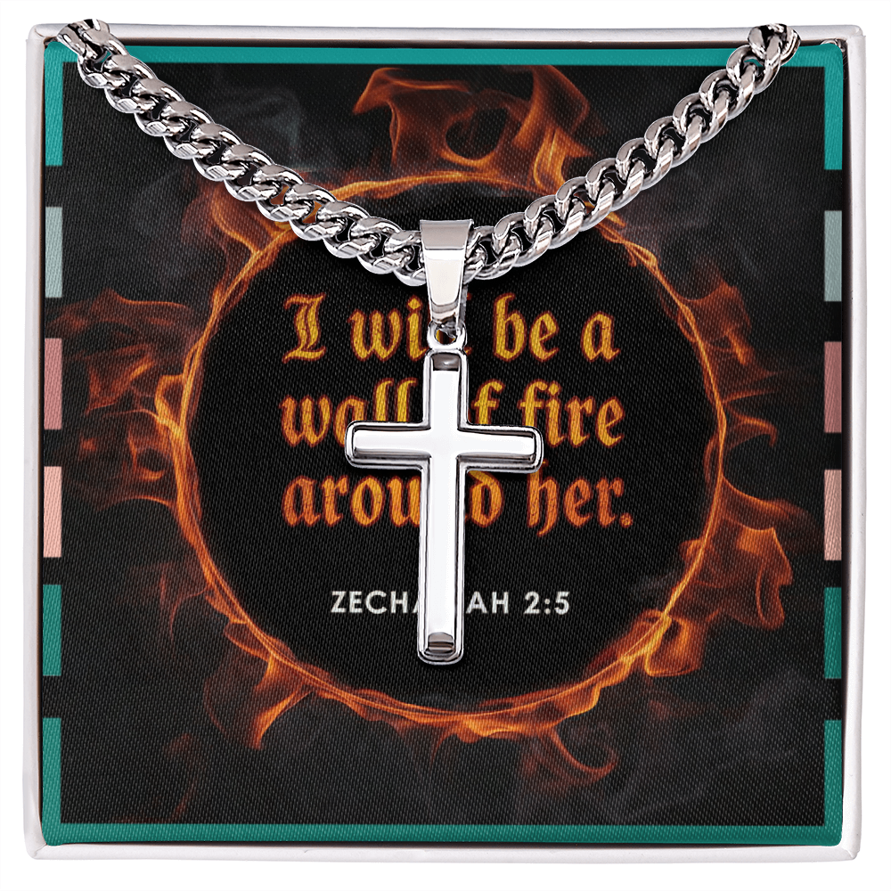 Jeremiah 29:11 Cross Necklace – Faith Over Worry Jewelry Gift