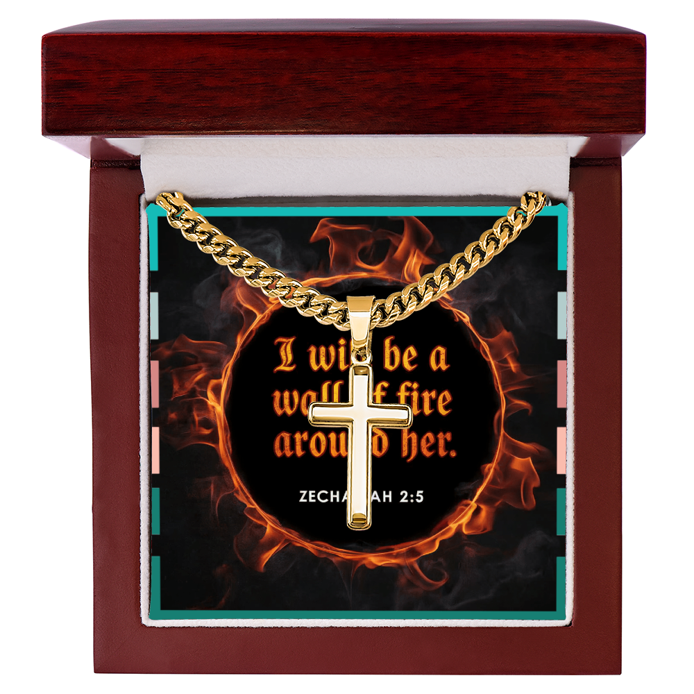 Jeremiah 29:11 Cross Necklace – Faith Over Worry Jewelry Gift