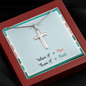 Even If Faith – Artisan Cross Necklace (Snake Chain)