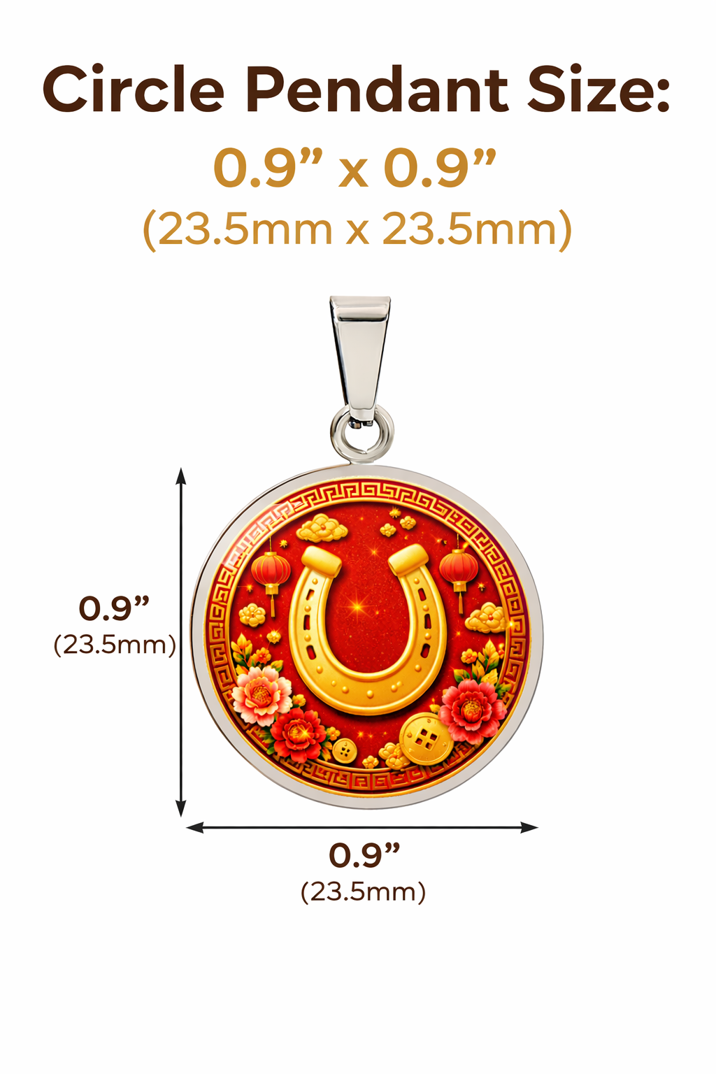 I want a lucky charm necklace for prosperity.