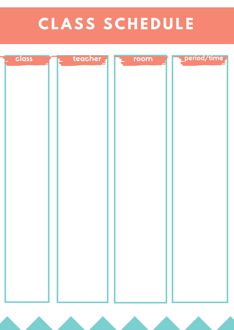 Free Back-To-School Printables Checklists and Planners