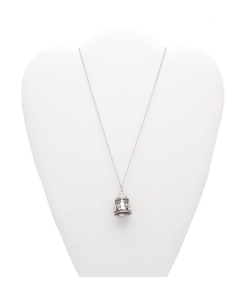 Aleah Buddha Bell Necklace Inspirational Quotes Jewelry Greeting Card