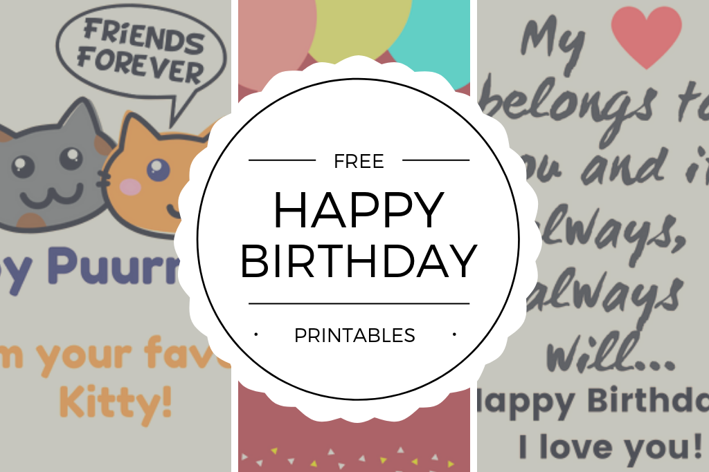 Free Happy Birthday Cards Printables - Quan Jewelry – Quotes Jewelry for Free Printable Inspirational Birthday Cards