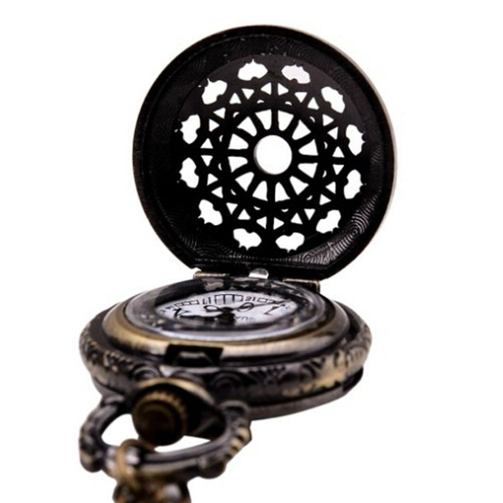 Gabriel Groomsmen Gifts Antique Pocket Watch Necklace Quan