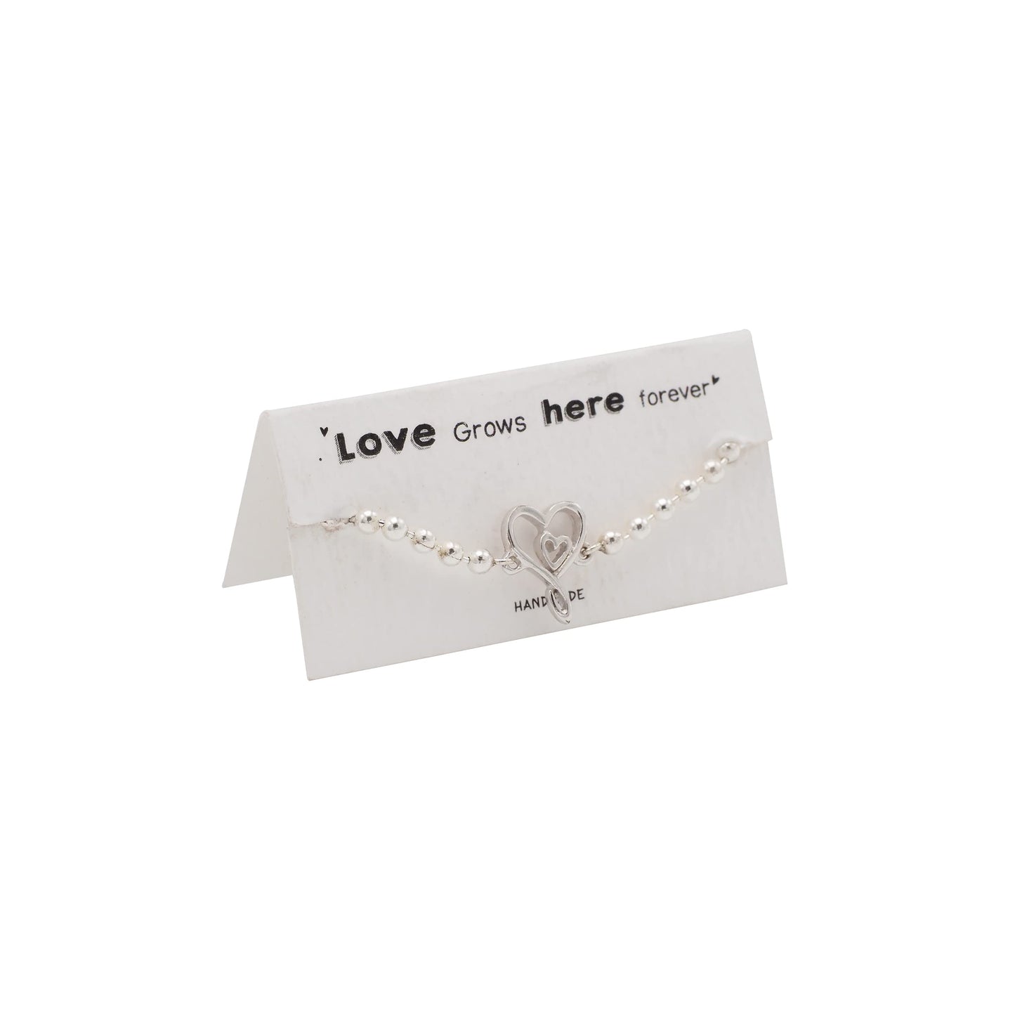 Dalary Infinity Hearts Bracelet, Gift for Women with Greeting Card