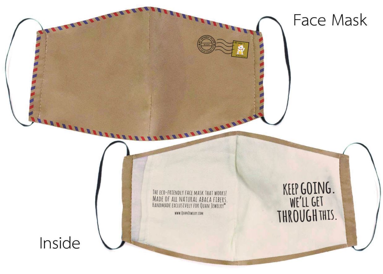 Maryam Camera Necklace and Face Mask Bundle - Japan