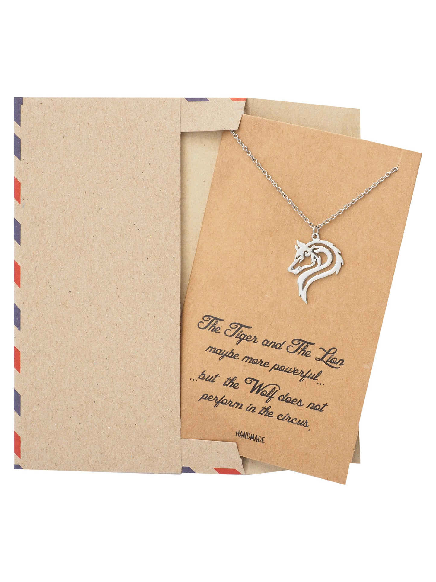 Inspirational Wolf Jewelry