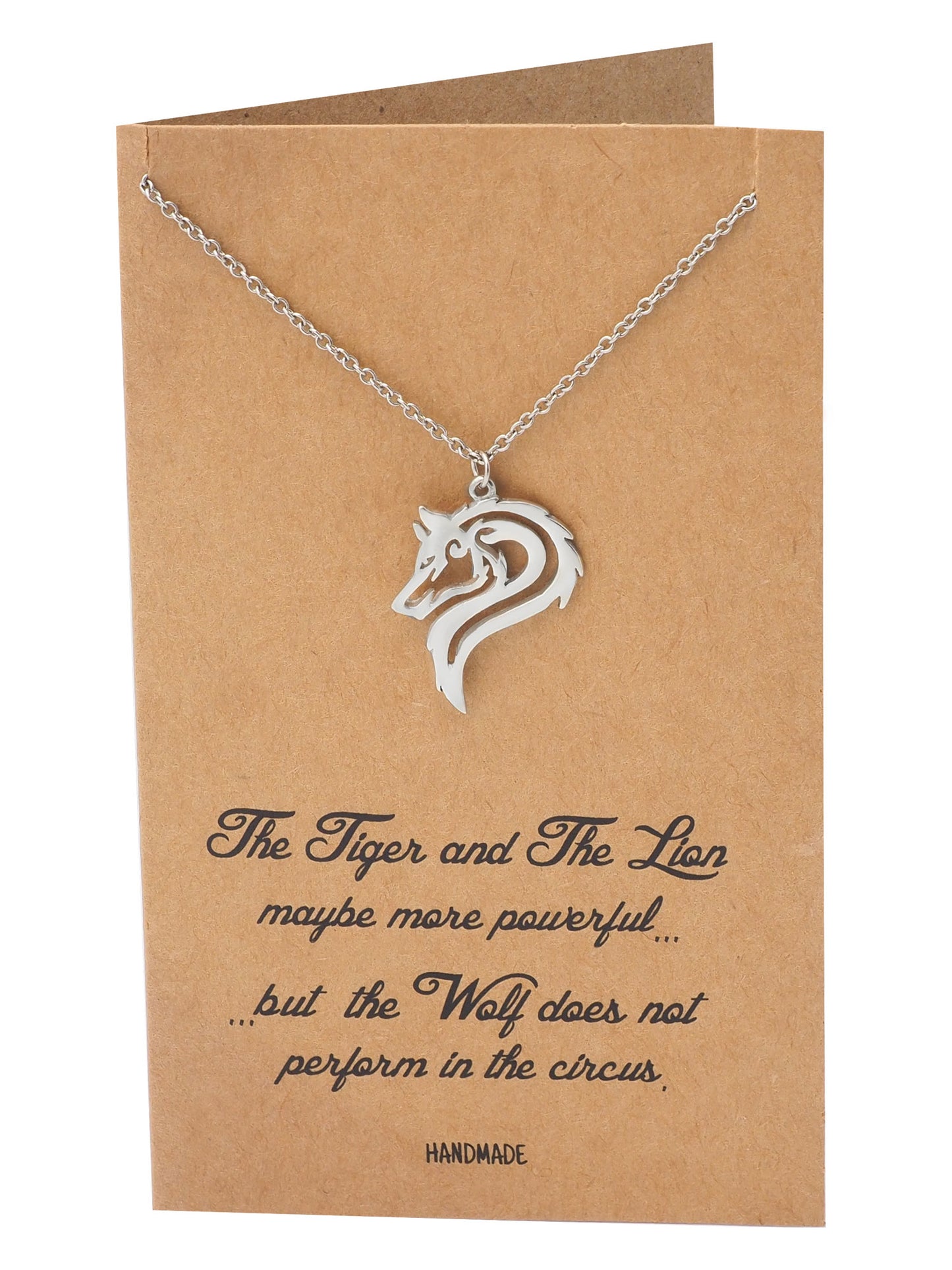 Inspirational Wolf Jewelry