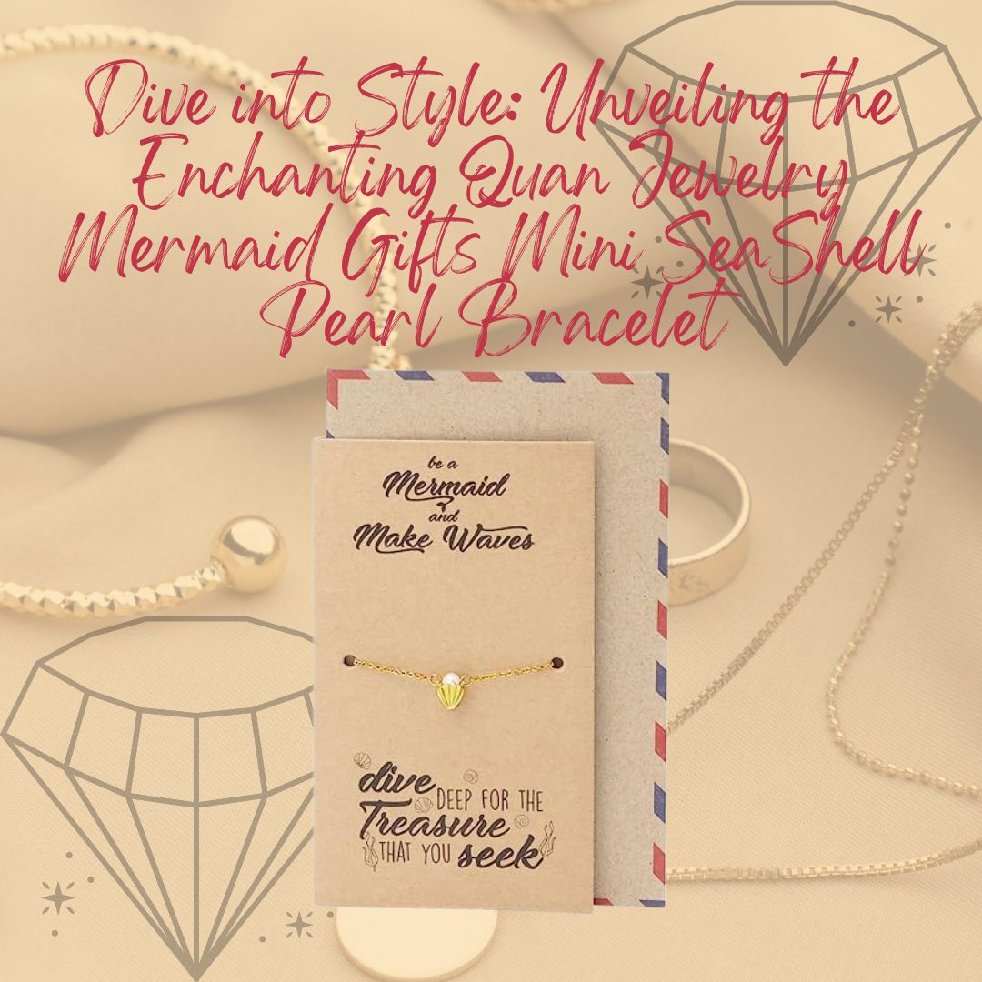 Mermaid Gifts Mini SeaShell Pearl Bracelet
