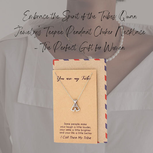 Teepee Pendant Choker NecklaceTeepee Pendant Choker Necklace