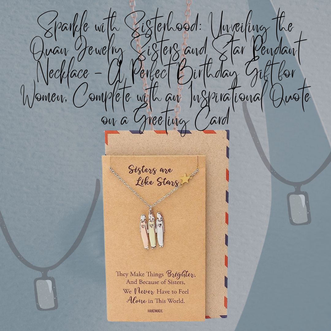 Sisters and Star Pendant Necklace