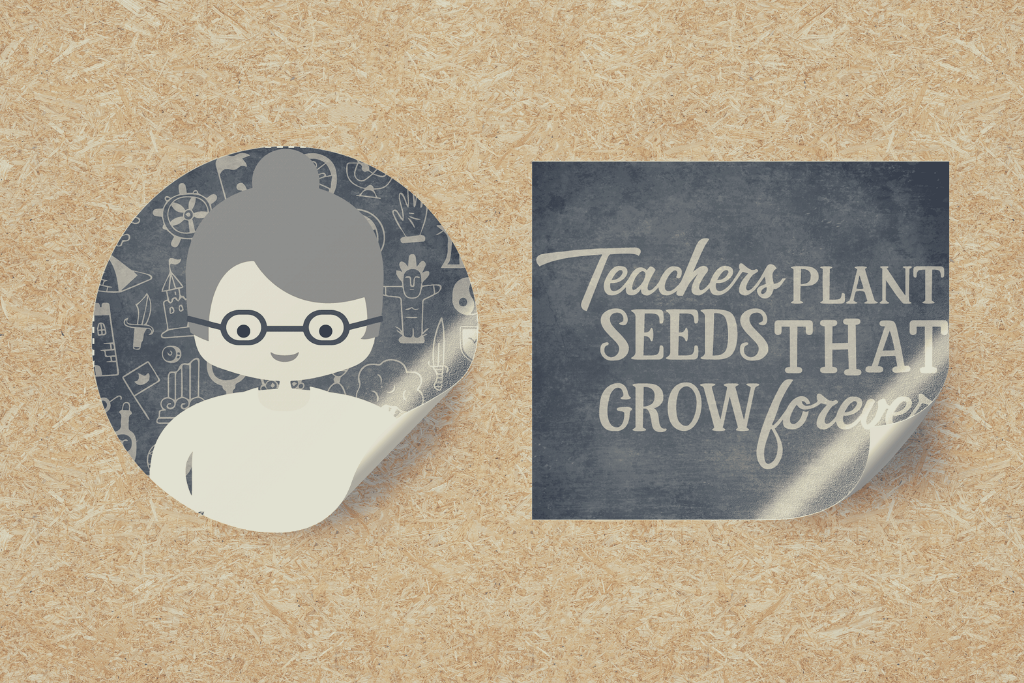 Free Teacher Sticker Printables