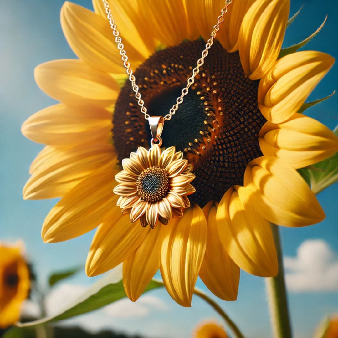 Sunflower Necklaces