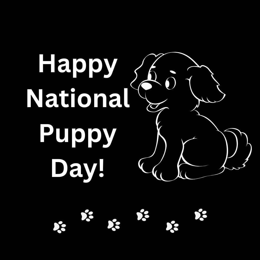 national puppy day