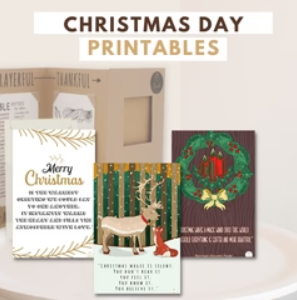 CHRISTMAS DAY PRINTABLES