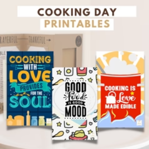 COOKING DAY PRINTABLES